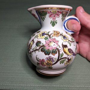 Delft Polychrome Hand-painted Pitcher